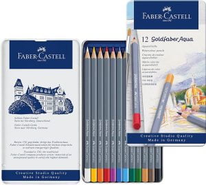 crayon couleur aquarellable
